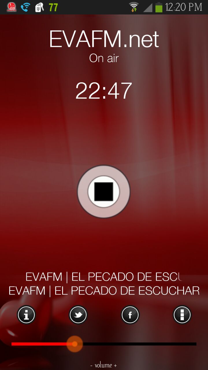 Nueva App para Android de EVAFM