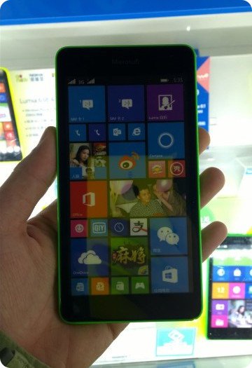 Se filtran datos y una foto del Microsoft Lumia 535