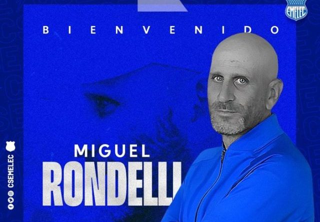 Miguel Rondelli es el nuevo entrenador de Emelec