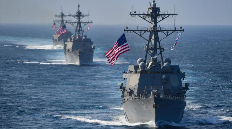 Estados Unidos desmintió a China sobre incidente en el mar Meridional