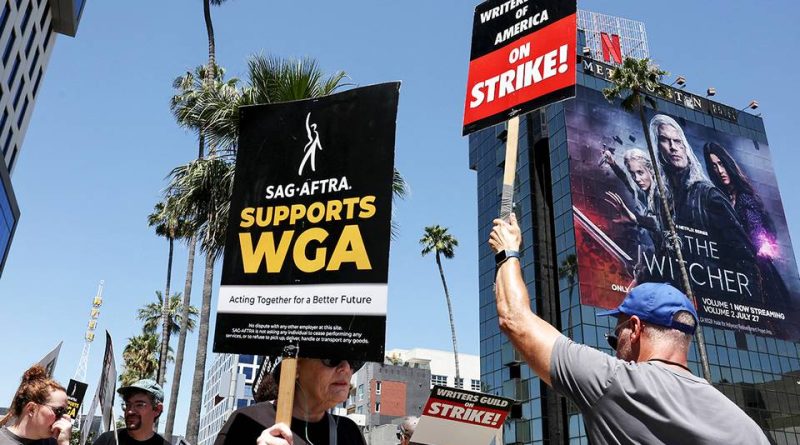 Las huelgas de Hollywood toman consecuencia en el negocio del cine