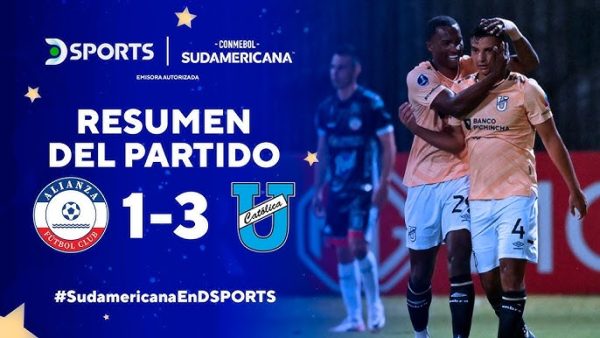 Alianza perdió con U. Católica 1 – 3 Conmebol Sudamericana 2024