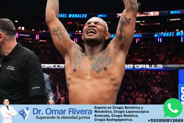 Michael Morales derrrto con arrechera a Sean Brady en el UFC 322