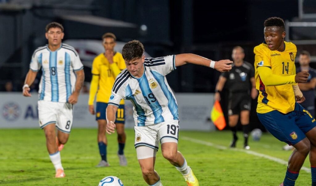 Ecuador cayo con Argentina 1 – 3 Conmebol Sudamericano SUB 17