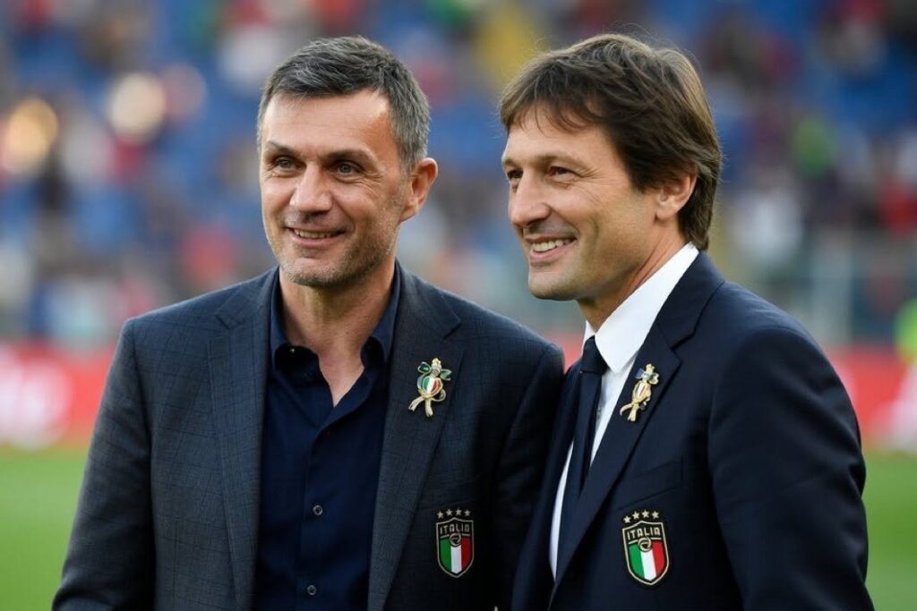 Maldini y Leonardo dejan la Federación Italiana tras frustrarse la llegada de Pirlo