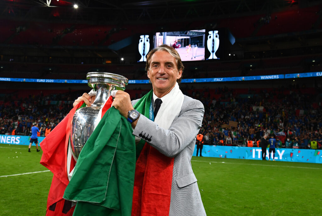 Roberto Mancini fue elegido para entrenar a Italia