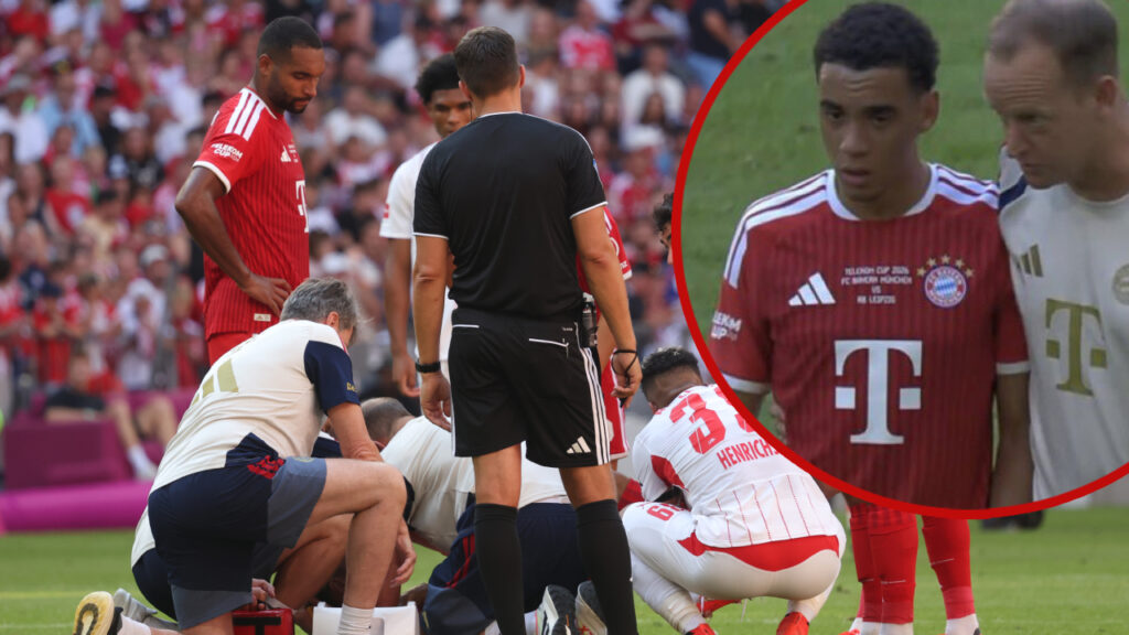 Jamal Musiala vuelve a desmayarse y preocupa al Bayern Múnich
