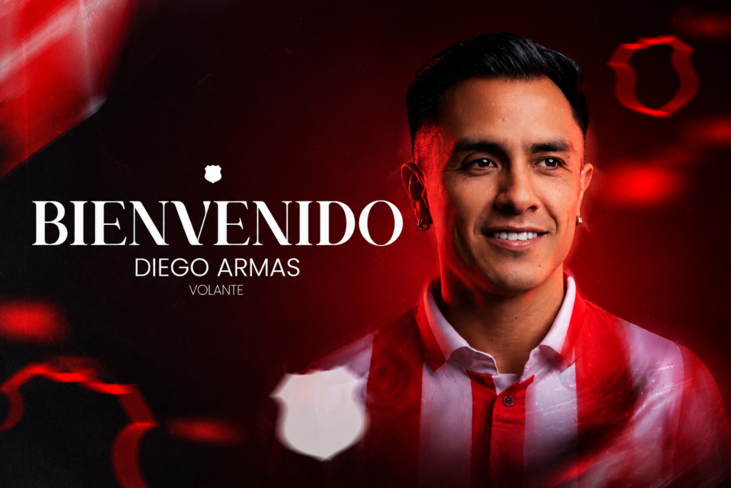 Técnico Universitario anuncio a Diego Armas