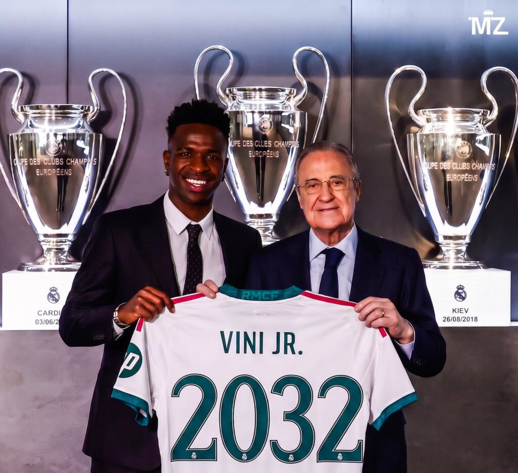 Real Madrid y Vinícius alcanzan acuerdo y renueva hasta 2032