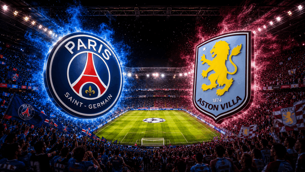 PSG VS Aston Villa pñor la Supercopa de Europa 2026