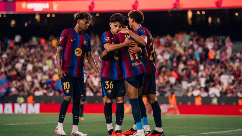 FC Barcelona aniquilo 7-2 al Racing de Santander – Liga española 2026