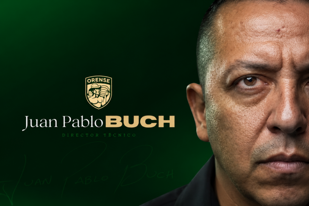 Orense anuncio a Juan Pablo Buch como DT