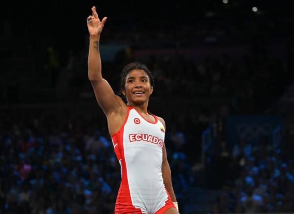 Lucía Yépez se quedó con la medalla de plata en el Mundial de Lucha