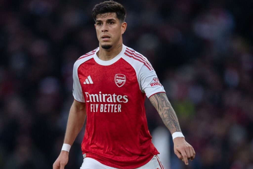 Nueva lesión de Piero Hincapié en el Arsenal