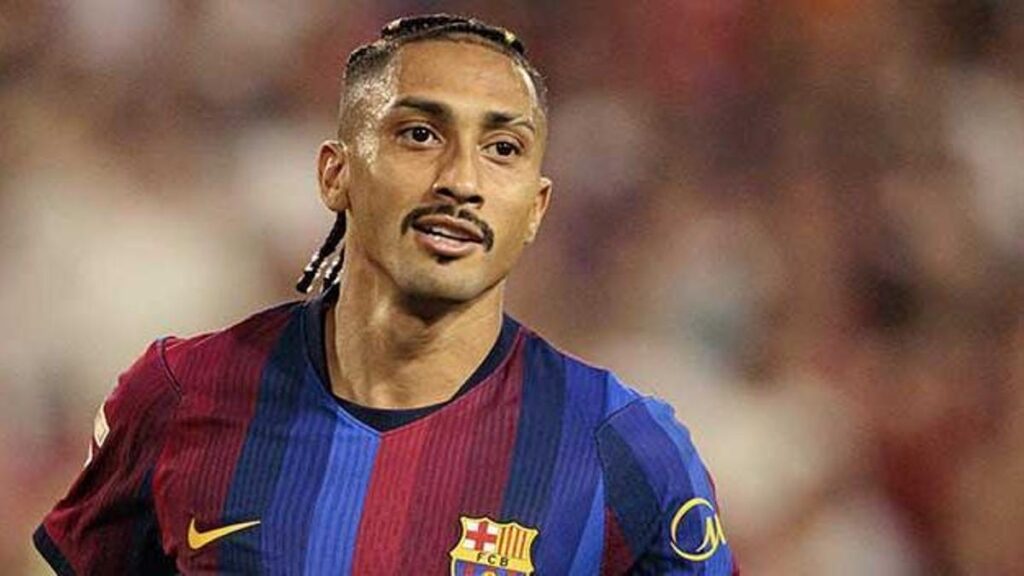 Raphinha es baja en el FC Barcelona