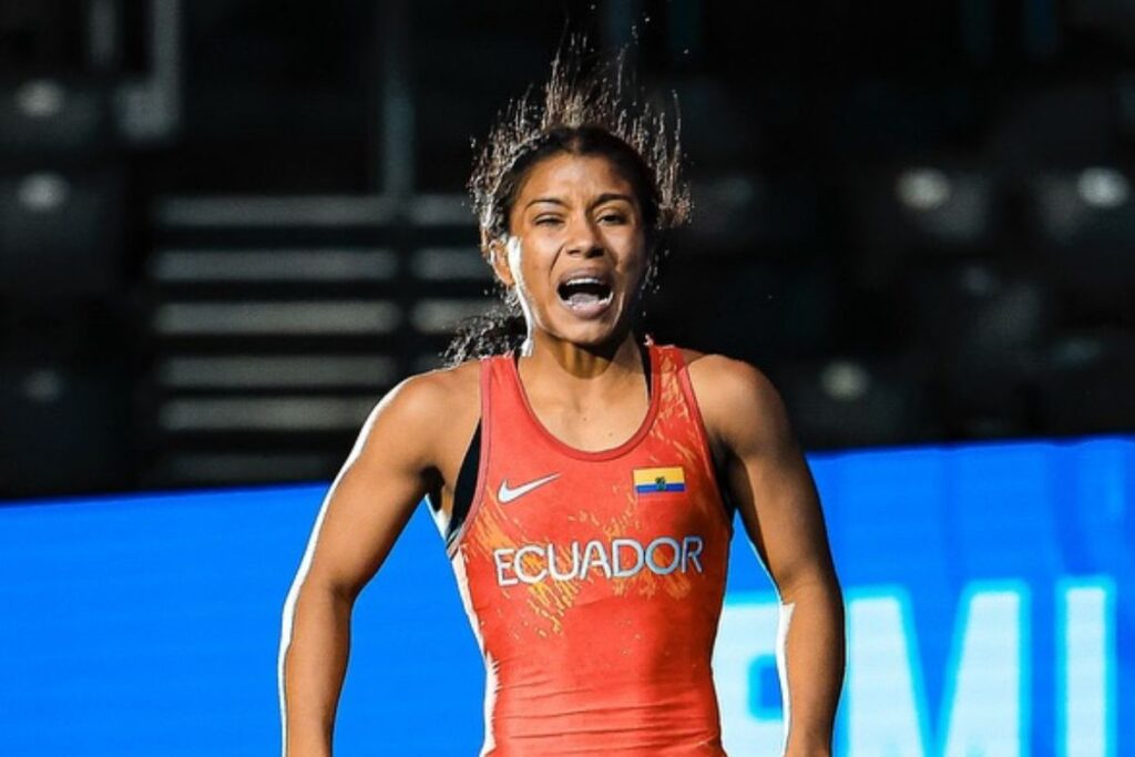 Lucía Yépez clasificó a la final del Mundial de Lucha